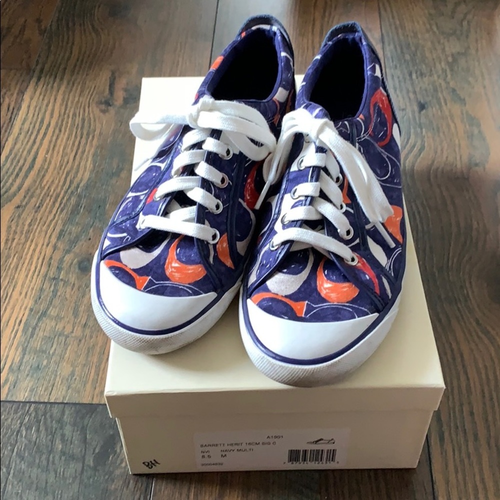 Coach Barrett sneakers - navy size 8.5